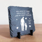 Dad Gifts From Son Father And Son Gift Slate Plaque Dad Son Gift