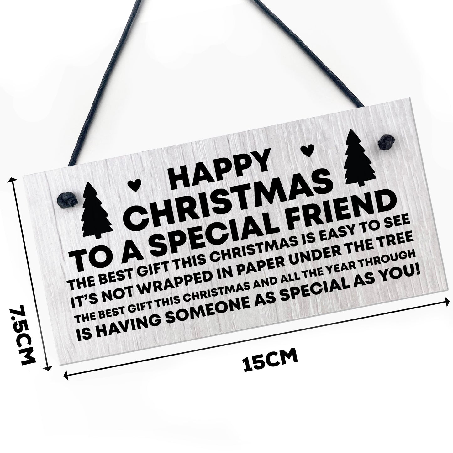 Christmas Gift For Special Friend Friendship Sign Gift