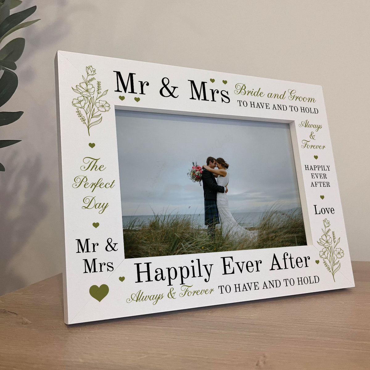 Wedding Frame 7X5 Picture Frame Wedding Gifts for Couple