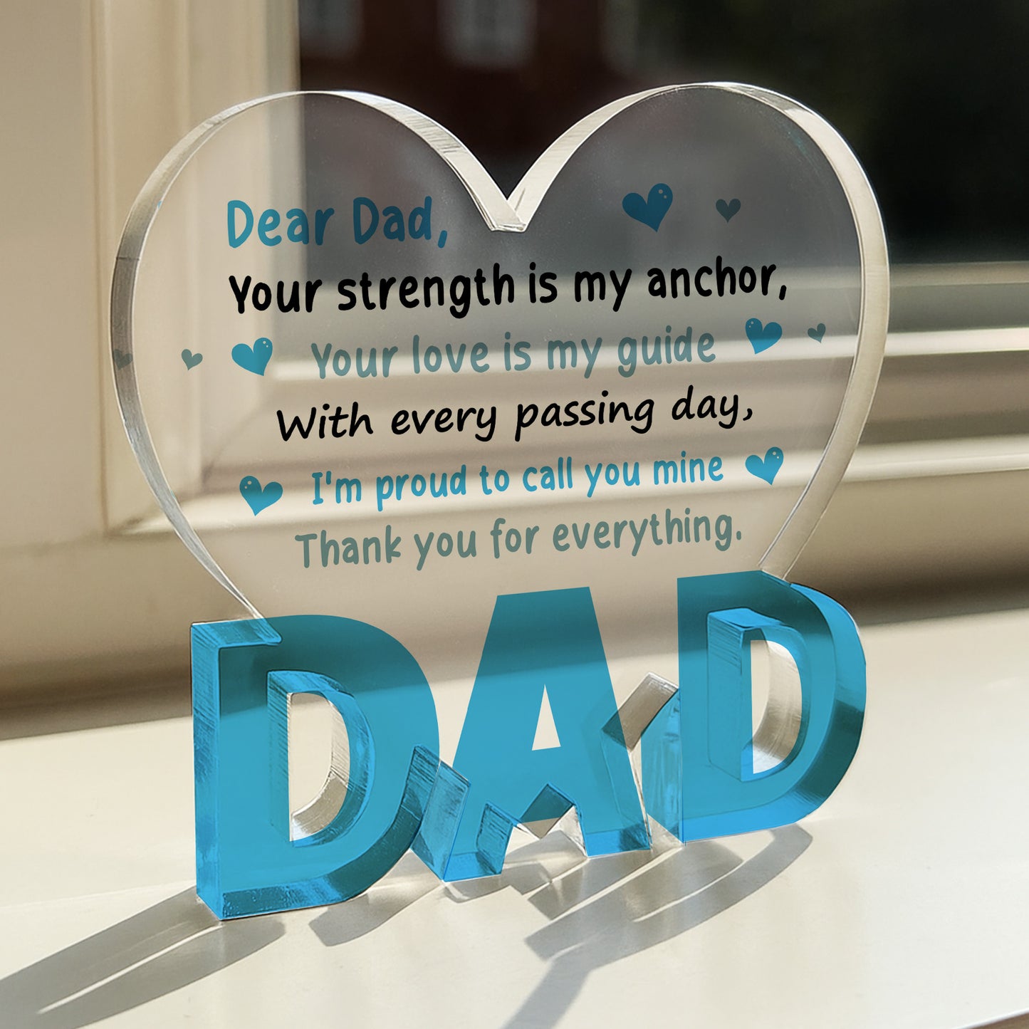 Dad Gifts For Dad Birthday Gifts Acrylic Plaque Dad Birthday