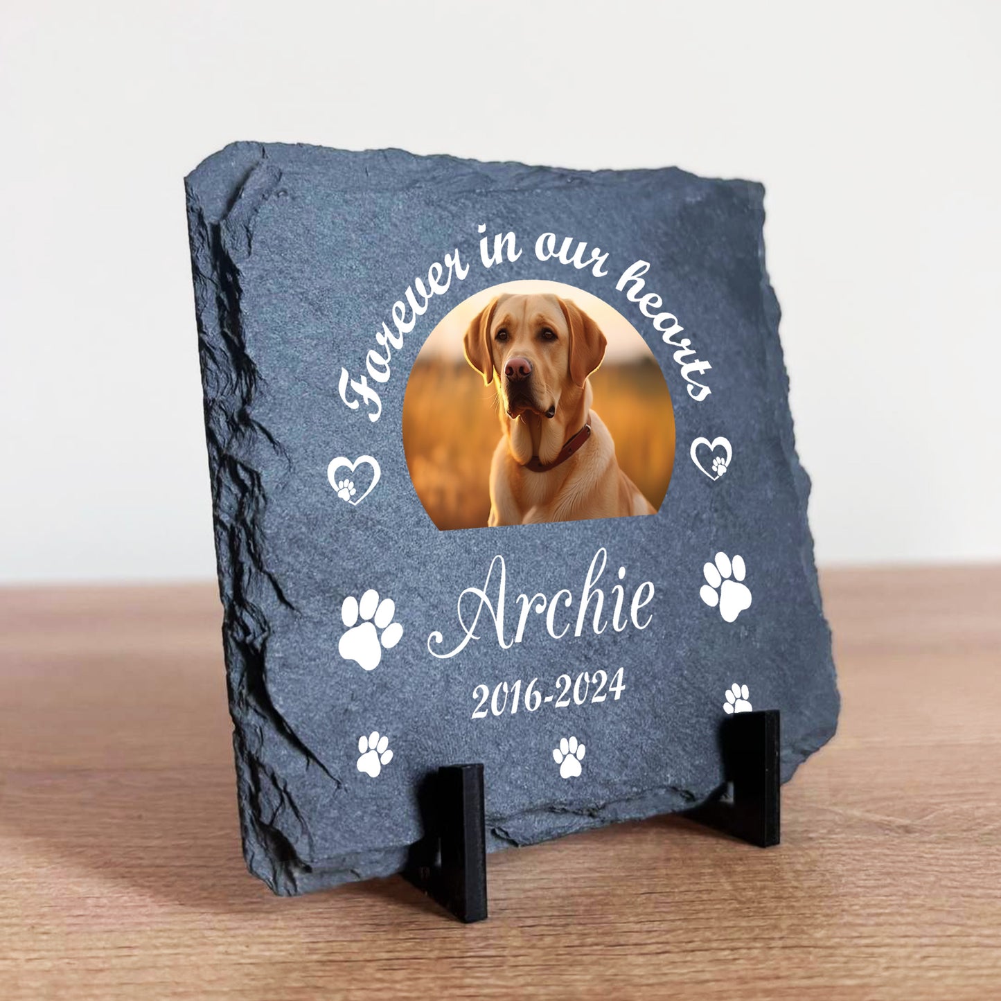 Dog Cat Memorial Plaques For Pet Loss Personalised Pet Memorial