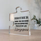 BROTHER GIFTS Brother Birthday Gifts Present for Brother Gifts