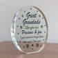 Great Grandad Gift Precious And Few Acrylic Plaque Great Grandad
