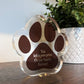 Pet Loss Gift Paw Print Gift Left Your Paw Prints Memorial