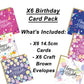 Birthday Cards for Women Best Friends Multipack of 6 Cards
