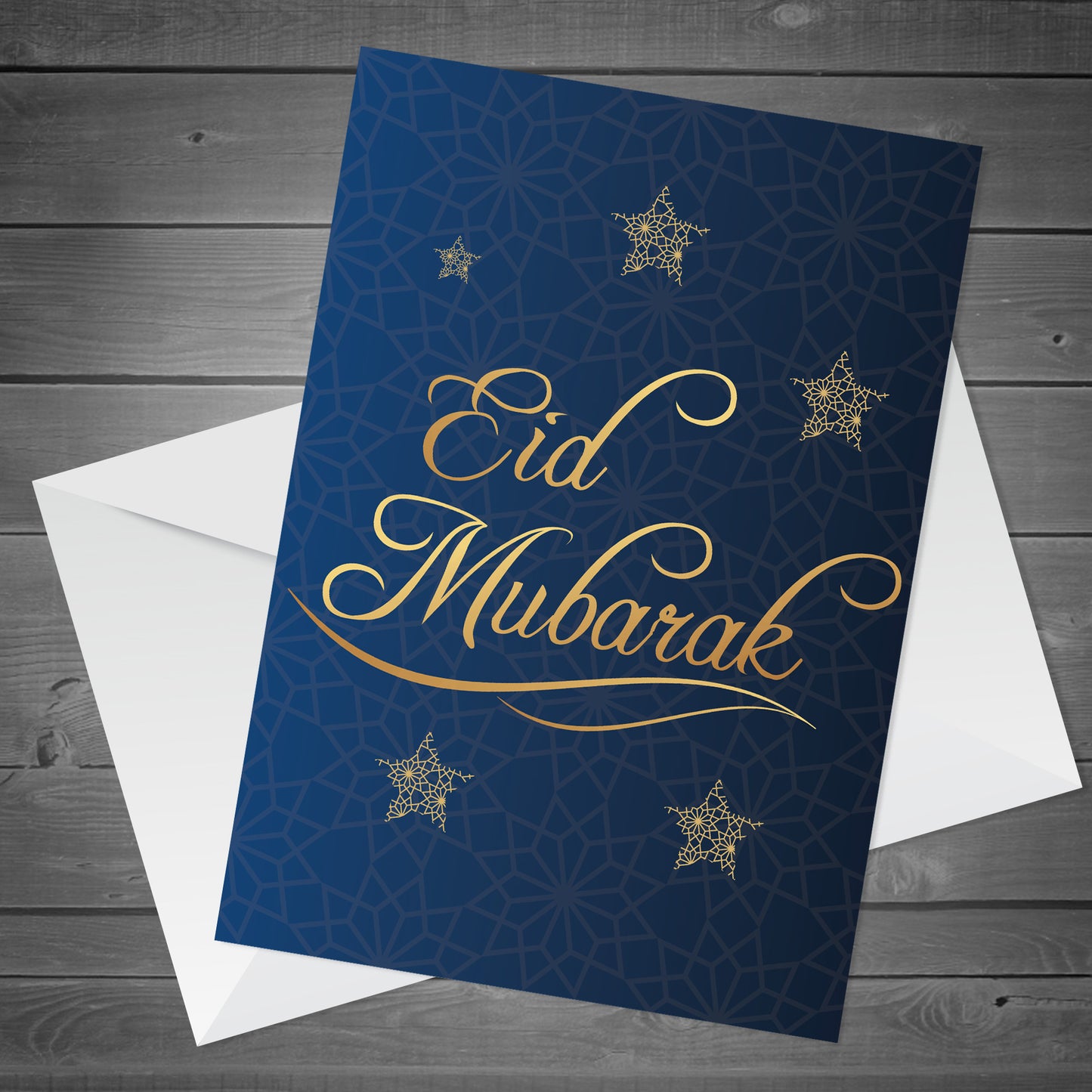 Eid Mubarak Greeting Card  Islamic Eid Mubarak Cards For Family