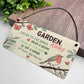 Perfect Garden Sign For Outside Hanging Garden Rules Sign