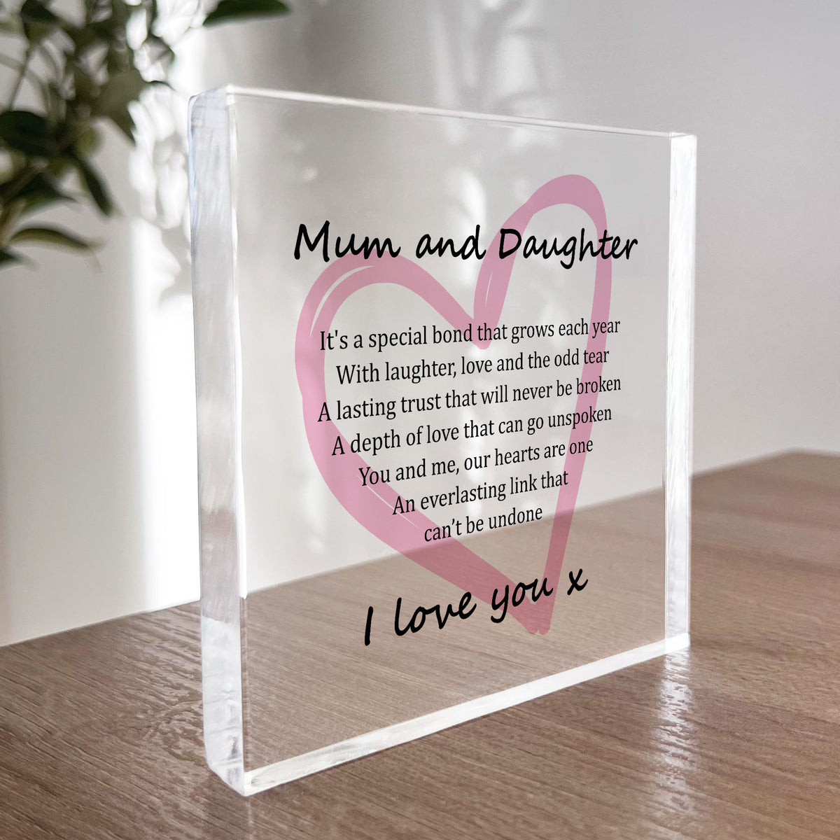 Mother & Daughter Gift Mum Gift From Daughter Gift For Daughter