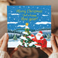 Christmas Card For Friends and Family Santa Xmas Cards For Kids