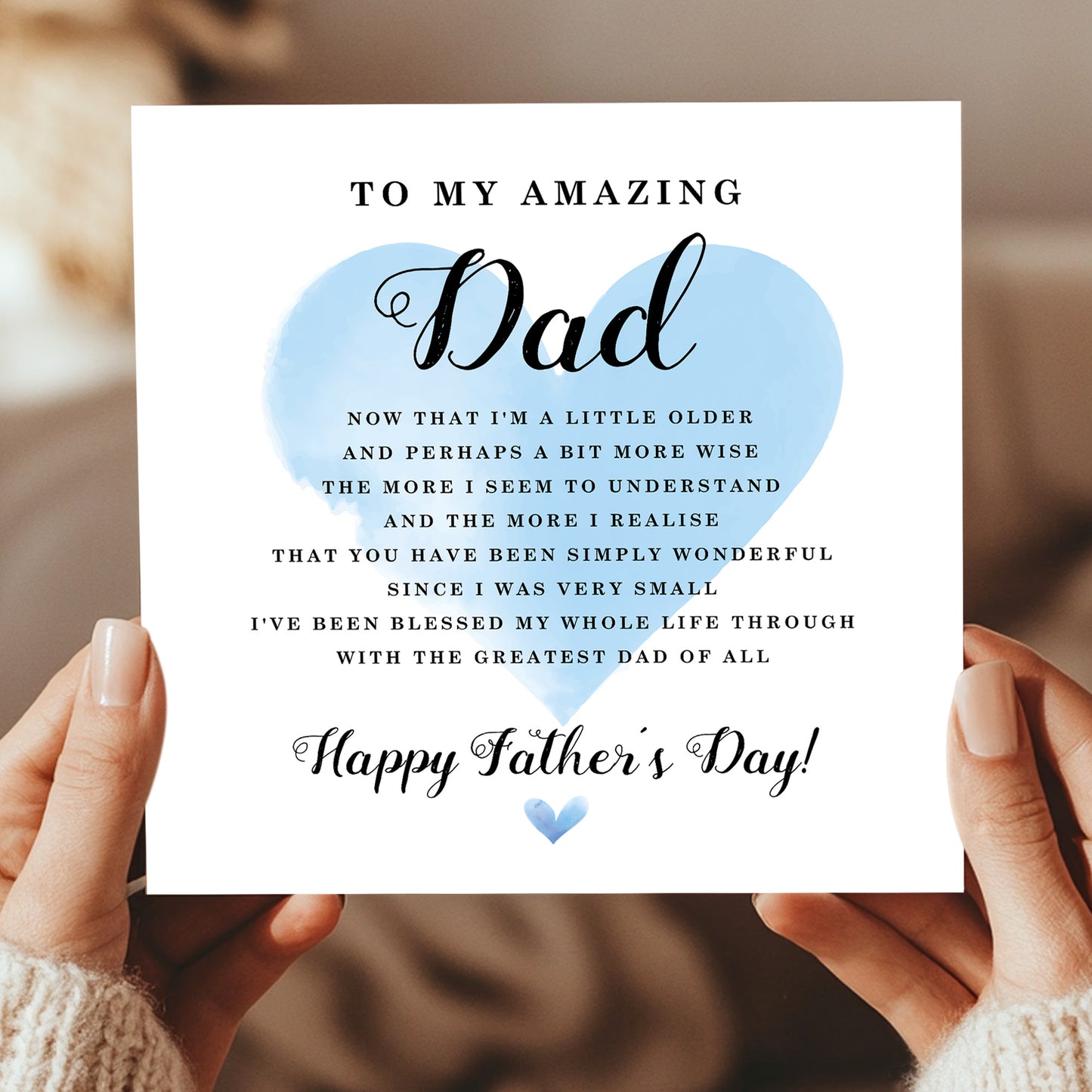 Amazing Dad Fathers Day Card From Daughter Happy Father's Day