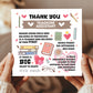 Teaching Assistant Thank You Card With Kraft Envelope For Her