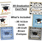 Graduation 2025 Cards Multipack of 6 Assortment Congratulations