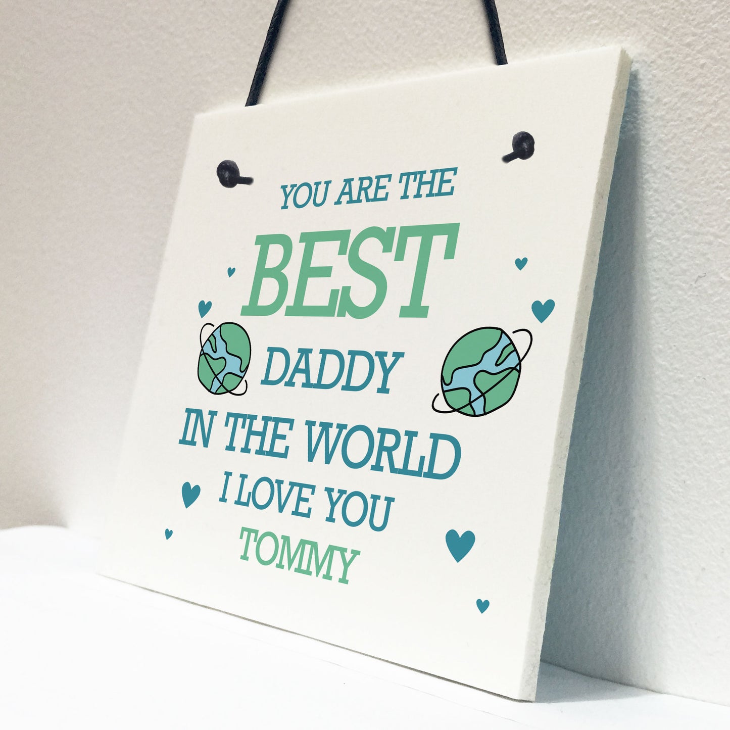 Personalised Best Daddy Gifts From Daughter Son Birthday New Dad