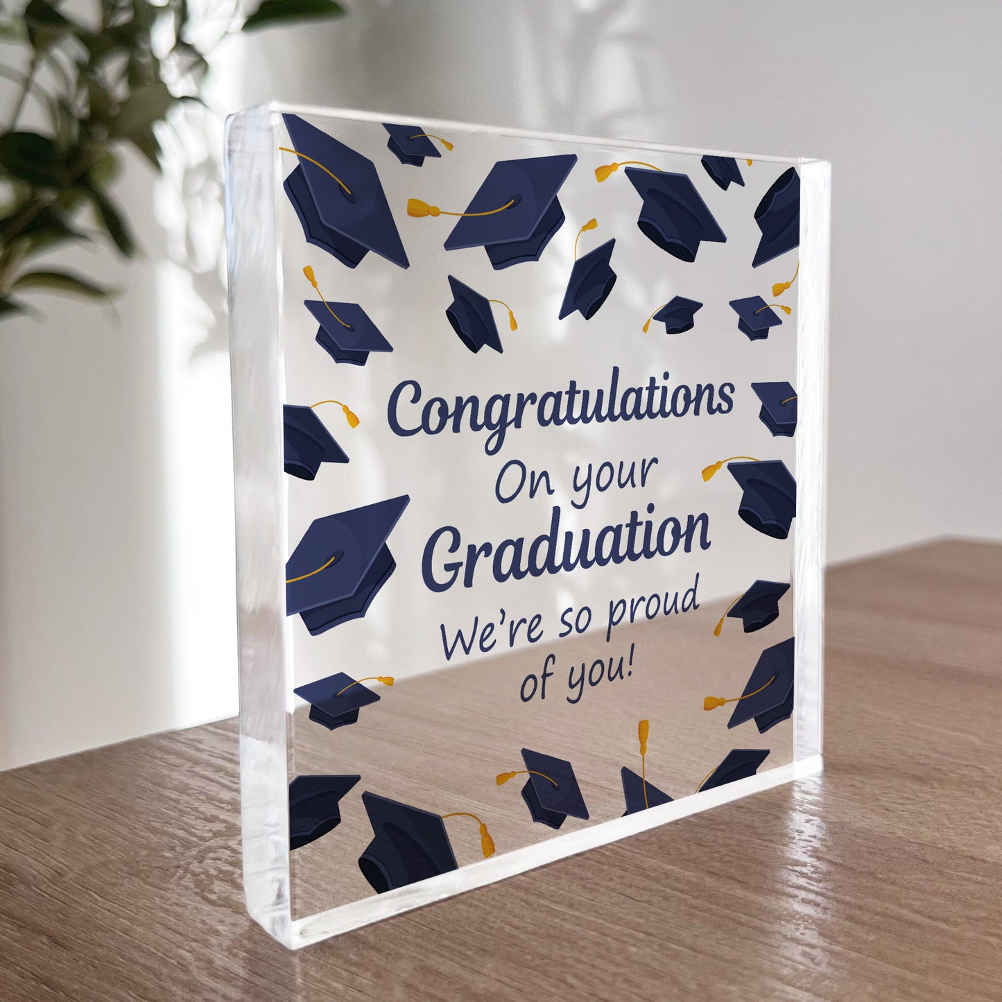 Congratulations On Your GRADUATION Gift Plaque Daughter Son