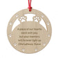 Pet Memorial Bauble Dog Memorial Tree Decorations Pet Loss Gift