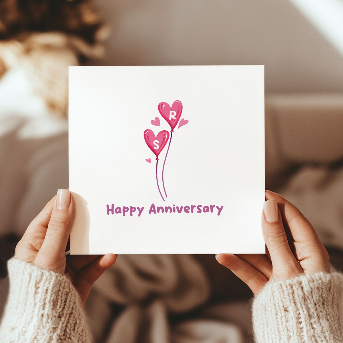 Happy Anniversary Card Anniversary Card Personalised