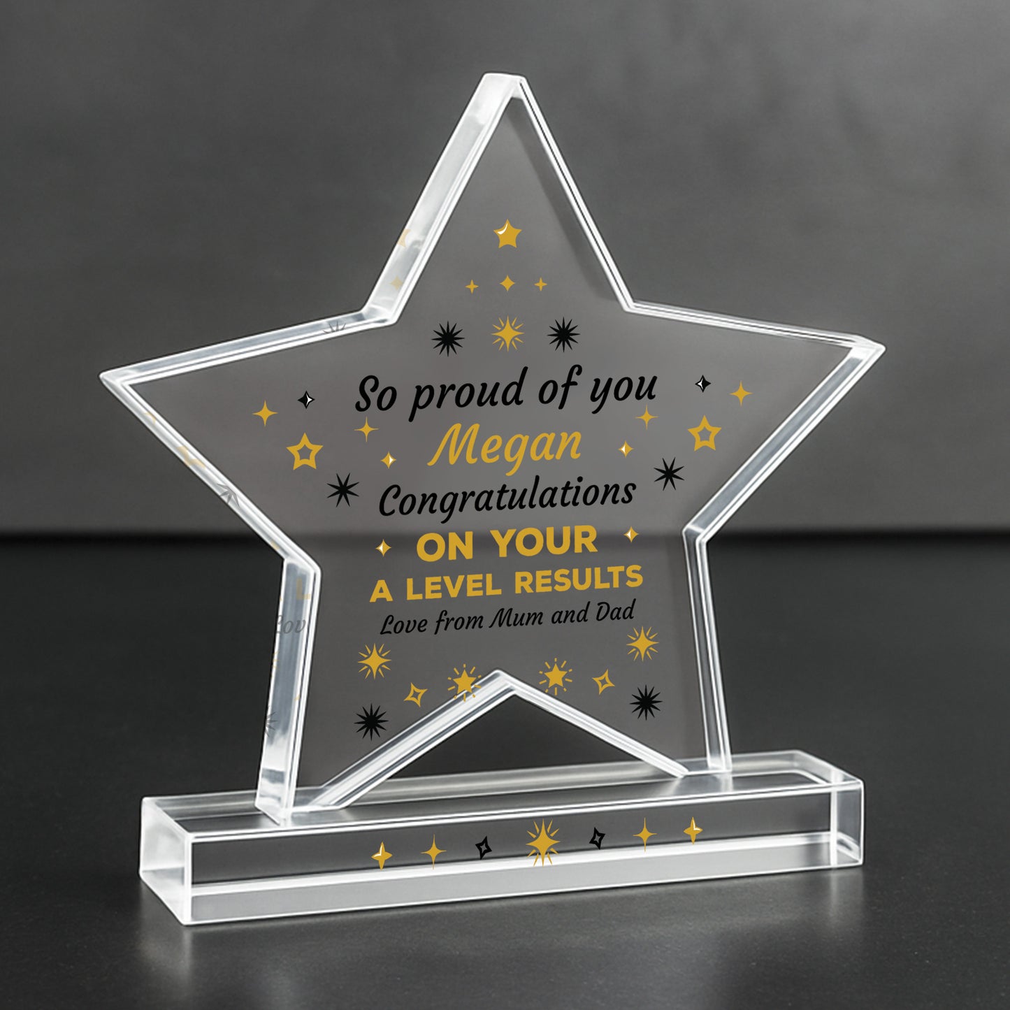 Personalised Congratulations Gift For A Level Results Day