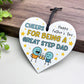 Cheers For Being A Great Step Dad Funny Fathers Day Gift