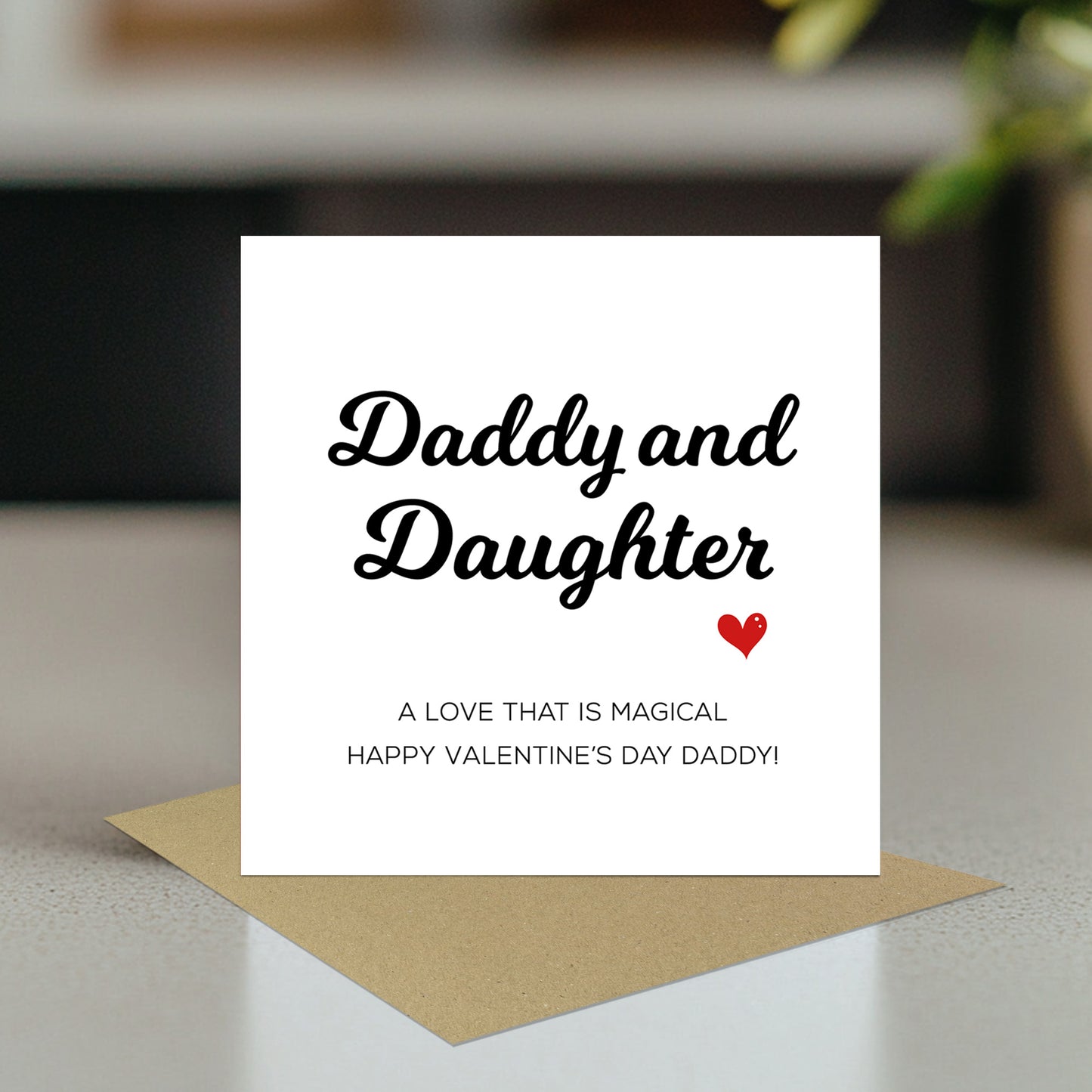 Valentines Card For Daddy Valentine Card Daddy Daughter Card