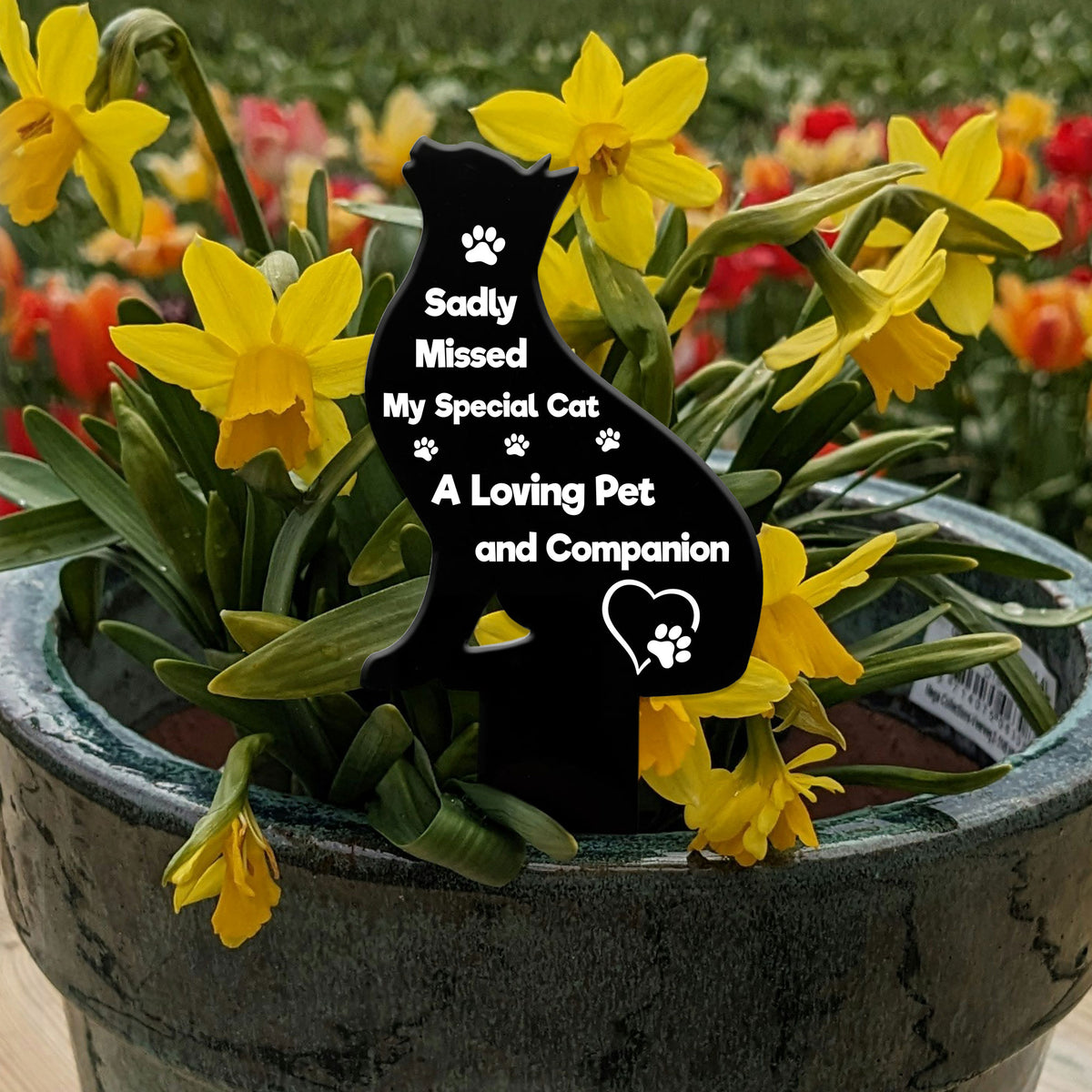 Cat Memorial Plaque Cat Memorial Stake Cat Memorial Grave Marker