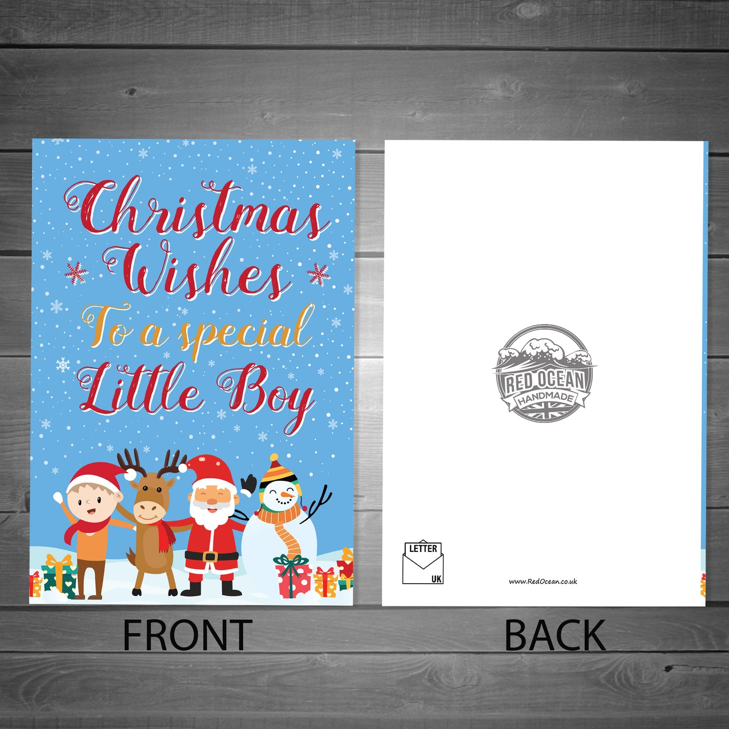 Special Christmas Cards For Son Grandson Son Christmas Card