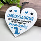 Funny Daddy Gifts Daddysaurus Plaque From Daughter Son Birthday