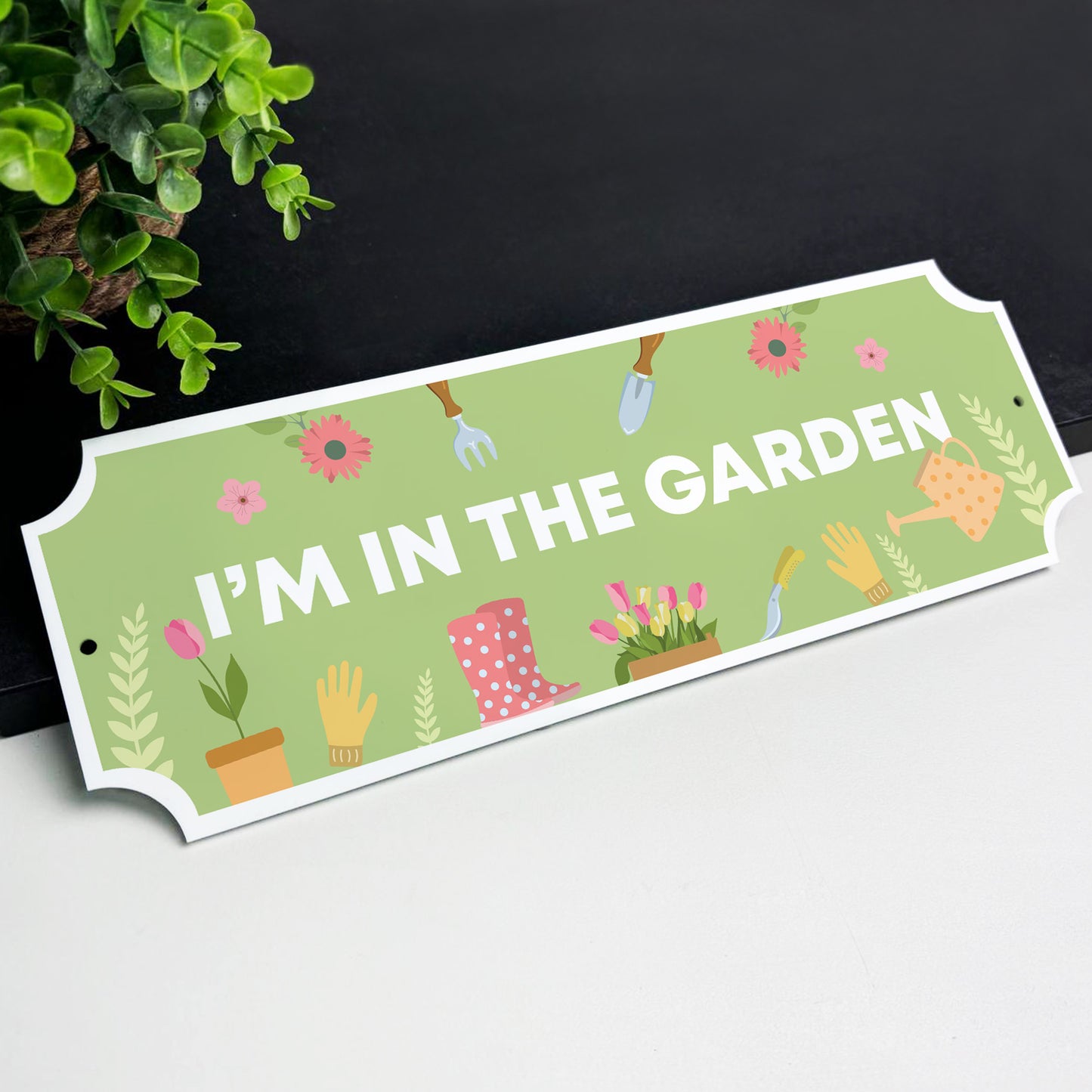 Garden Sign For Outside Garden Shed Gardener Patio Summer House