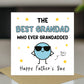 Fathers Day Card For Grandad BEST GRANDAD Whoever Grandadded