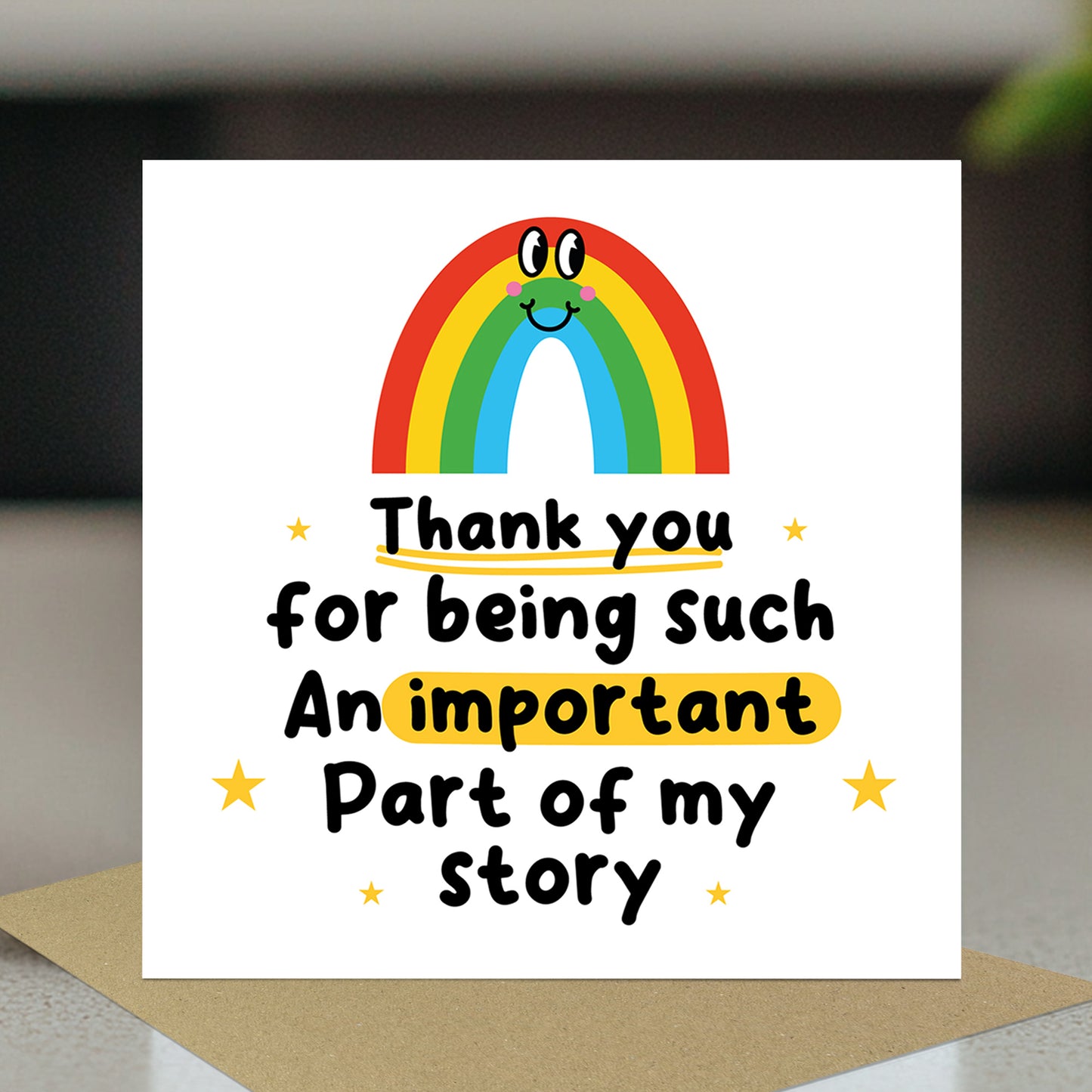 Thank You Card For Teacher Teaching Assistant Nursery Tutor