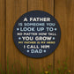 Gifts for Dad Hanging Acrylic Plaque Dad Birthday Gifts