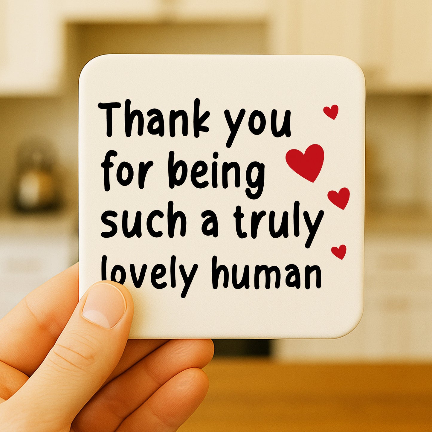 Thank You Gift Coaster For Colleague Teacher Friend Mentor