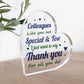 Gift For Colleague For Biirthday Christmas Acrylic Plaque