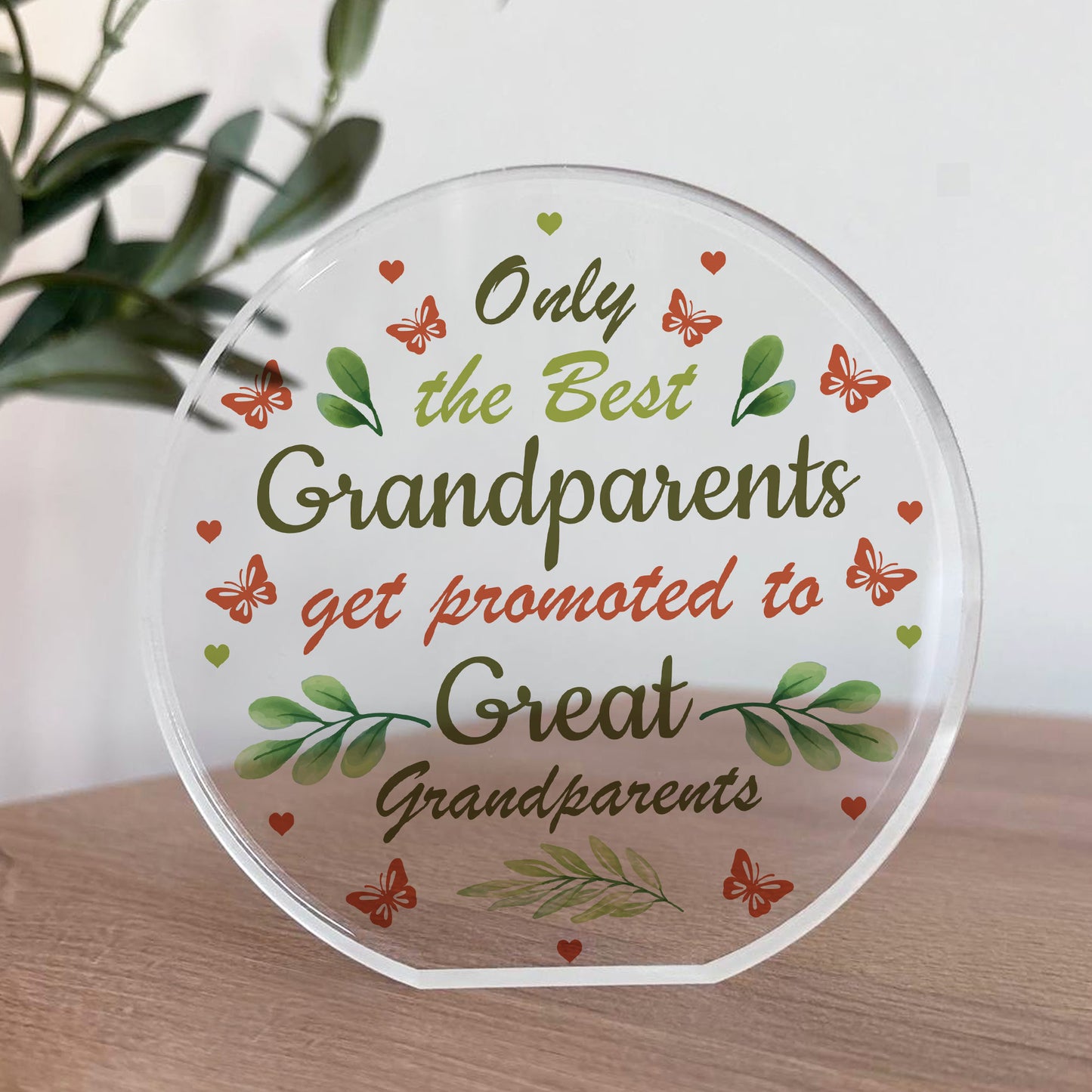 Grandparents Promoted To Great Grandparents Baby Announcement