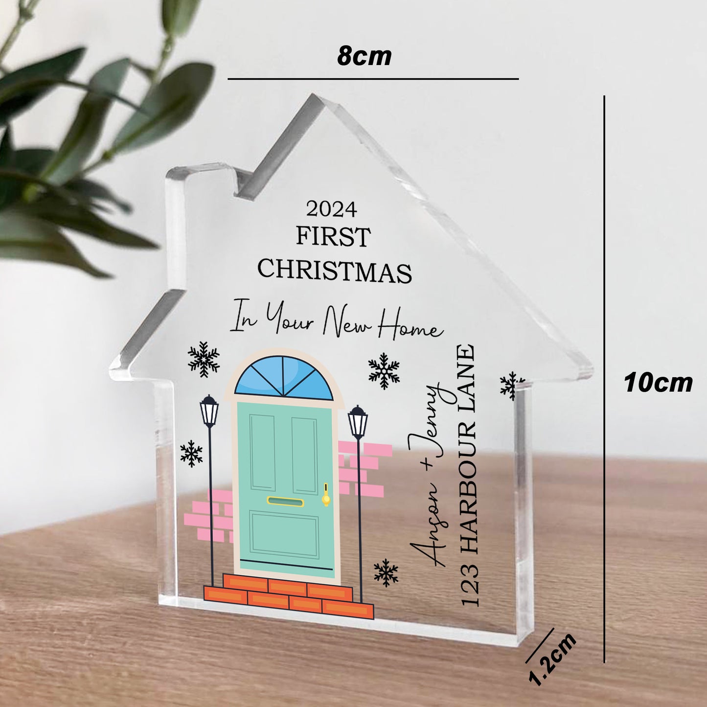 Personalised First Christmas in Your New Home Gifts For Family