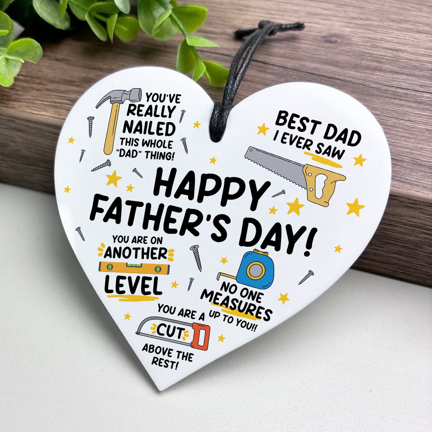Funny Fathers Day Gift For Dad Grandad Hammer Tools DIY Birthday