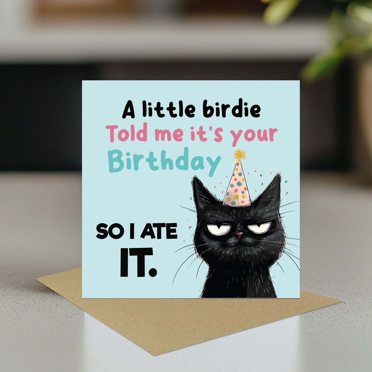 Humorous Birthday Card Happy Birthday for Friends Girls Women