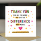 Thank You Card For Teacher Volunteer Colleague Best Friend