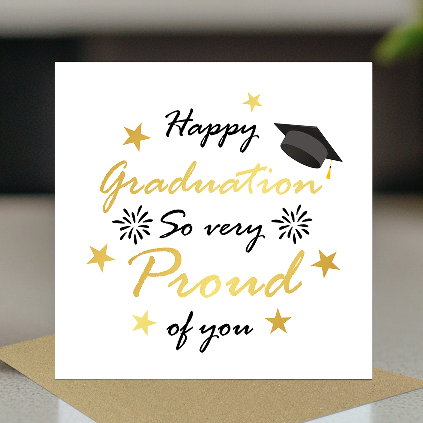Happy Graduation Card For Daughter Son Proud Of You Card