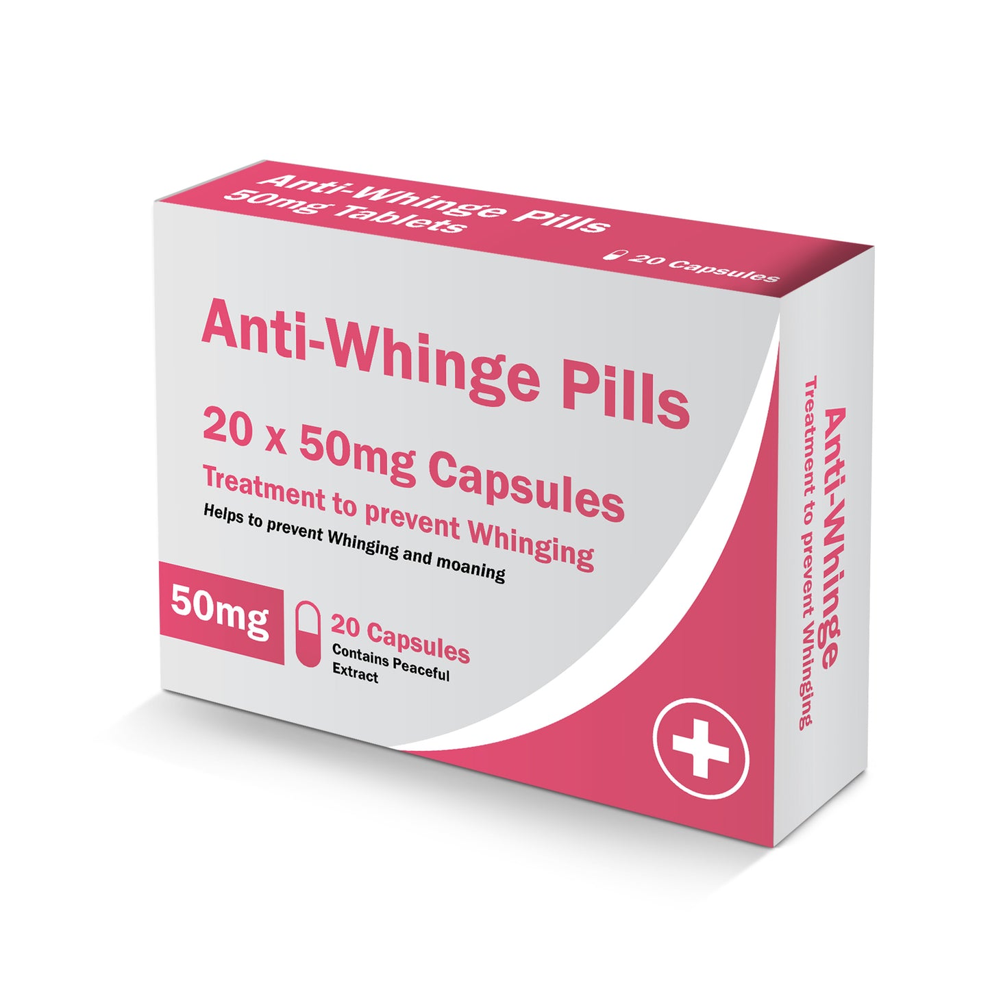 Anti-Whinge Funny Joke Pill Box Prank Gift for Women Anniversary