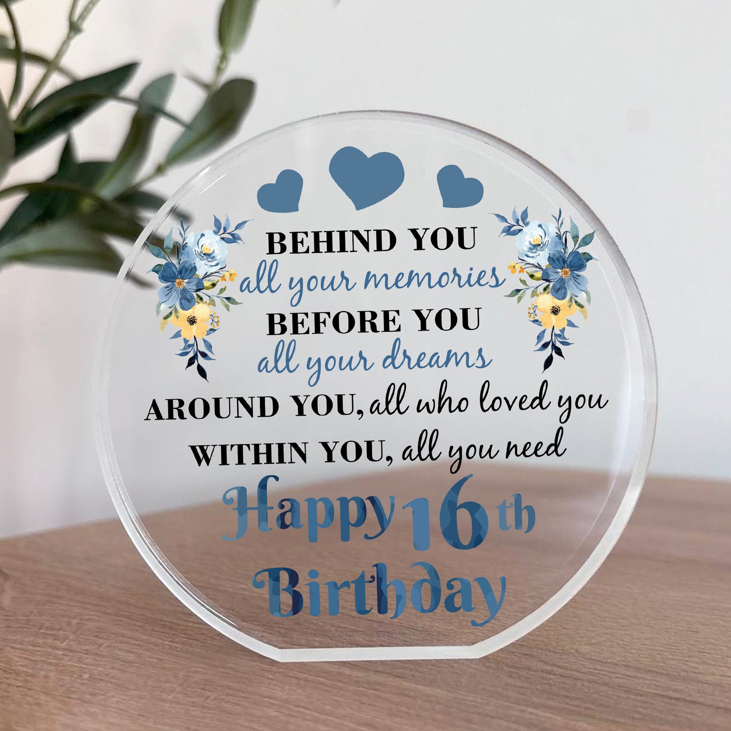 Novelty 16th Birthday Gift For Son Grandson Nephew Inspirational