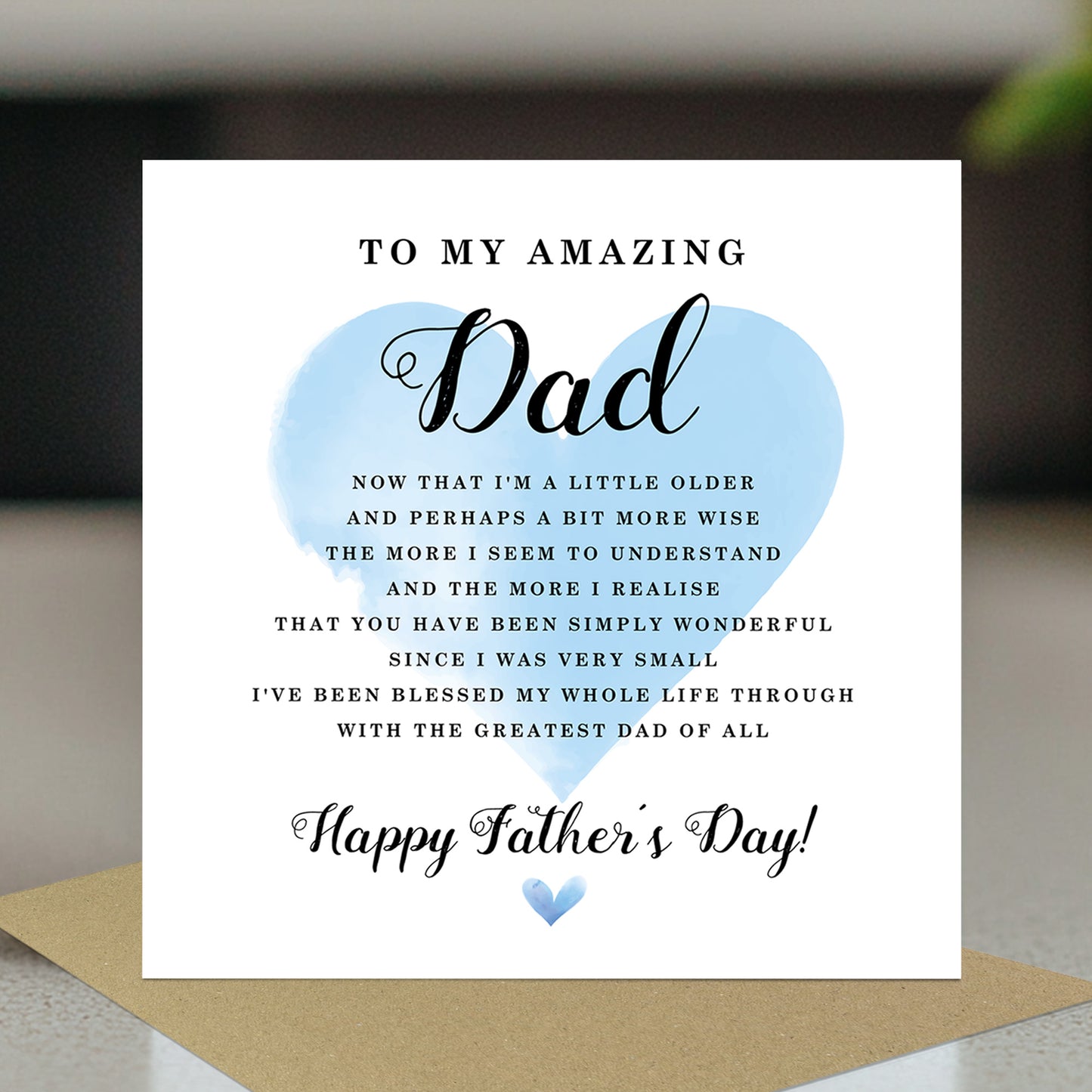 Amazing Dad Fathers Day Card From Daughter Happy Father's Day