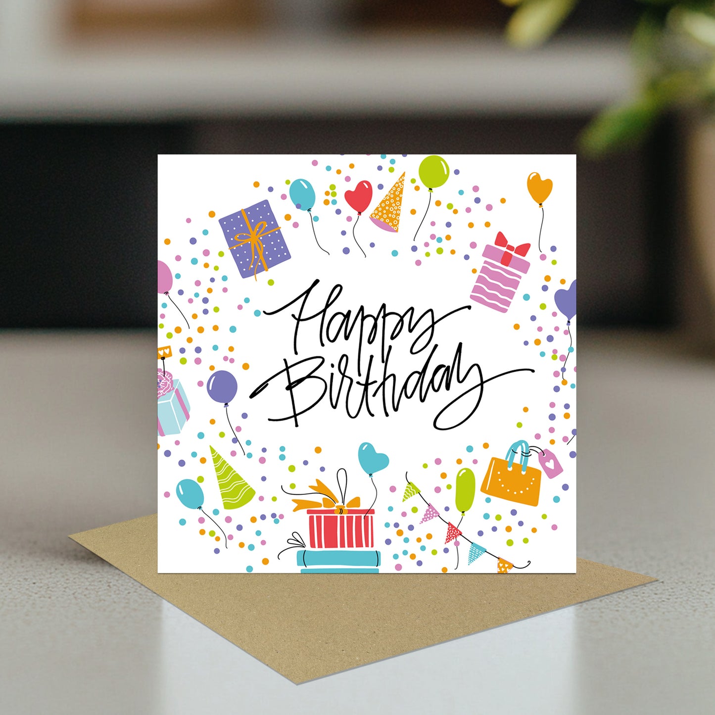 Fun Happy Birthday Cards, With Envelope, Birthday Cards for Her
