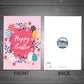 Happy Easter Greetings Card For Kids Children Students Teacher