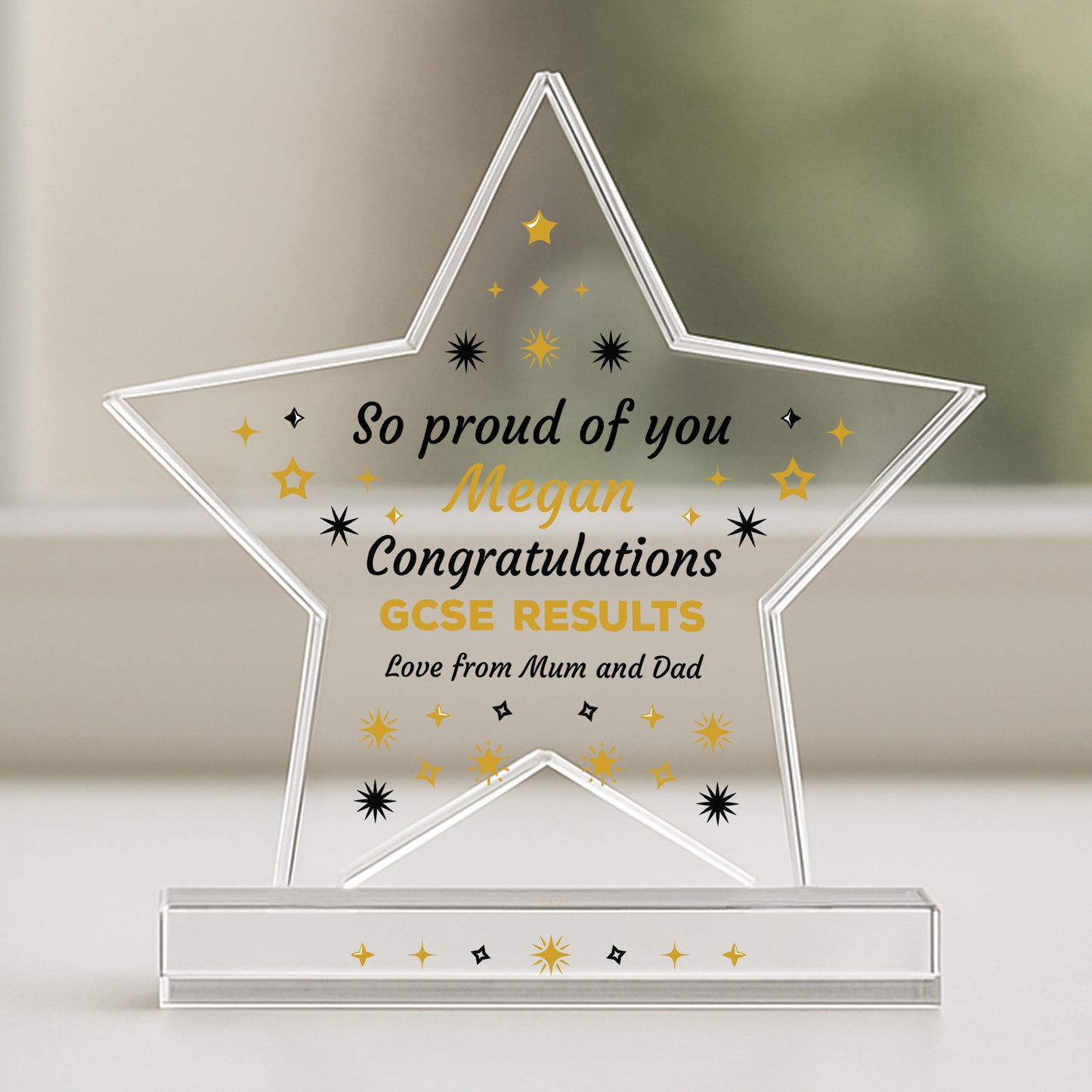 Personalised Congratulations GCSE Results Day Gifts For Her Him