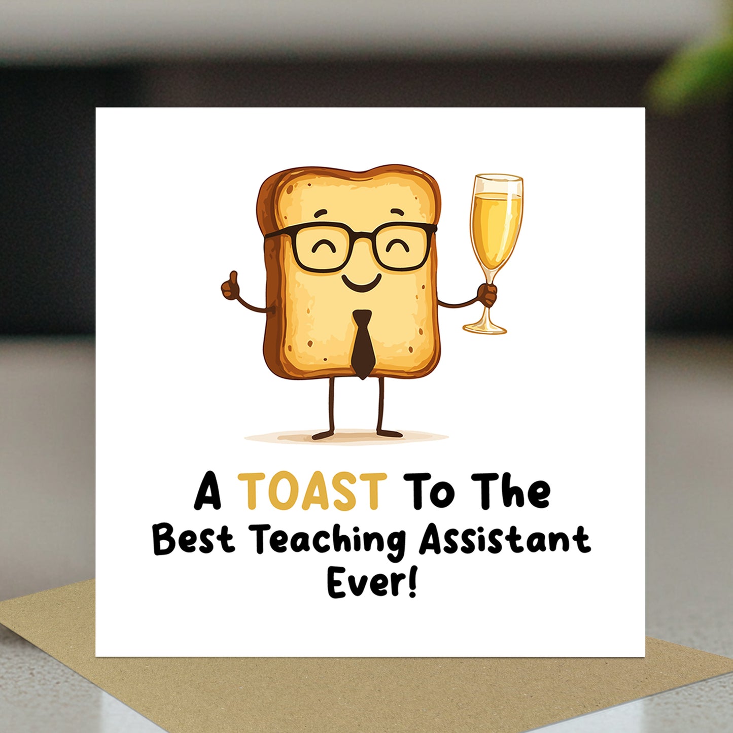 Novelty Leaving School Nursery Card For Teaching Assistant