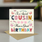 Cousin Birthday Cards Happy Birthday Card For Cousin Girl