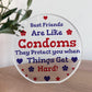 Funny Best Friend Gift Acrylic Plaque Funny Gift For Birthday