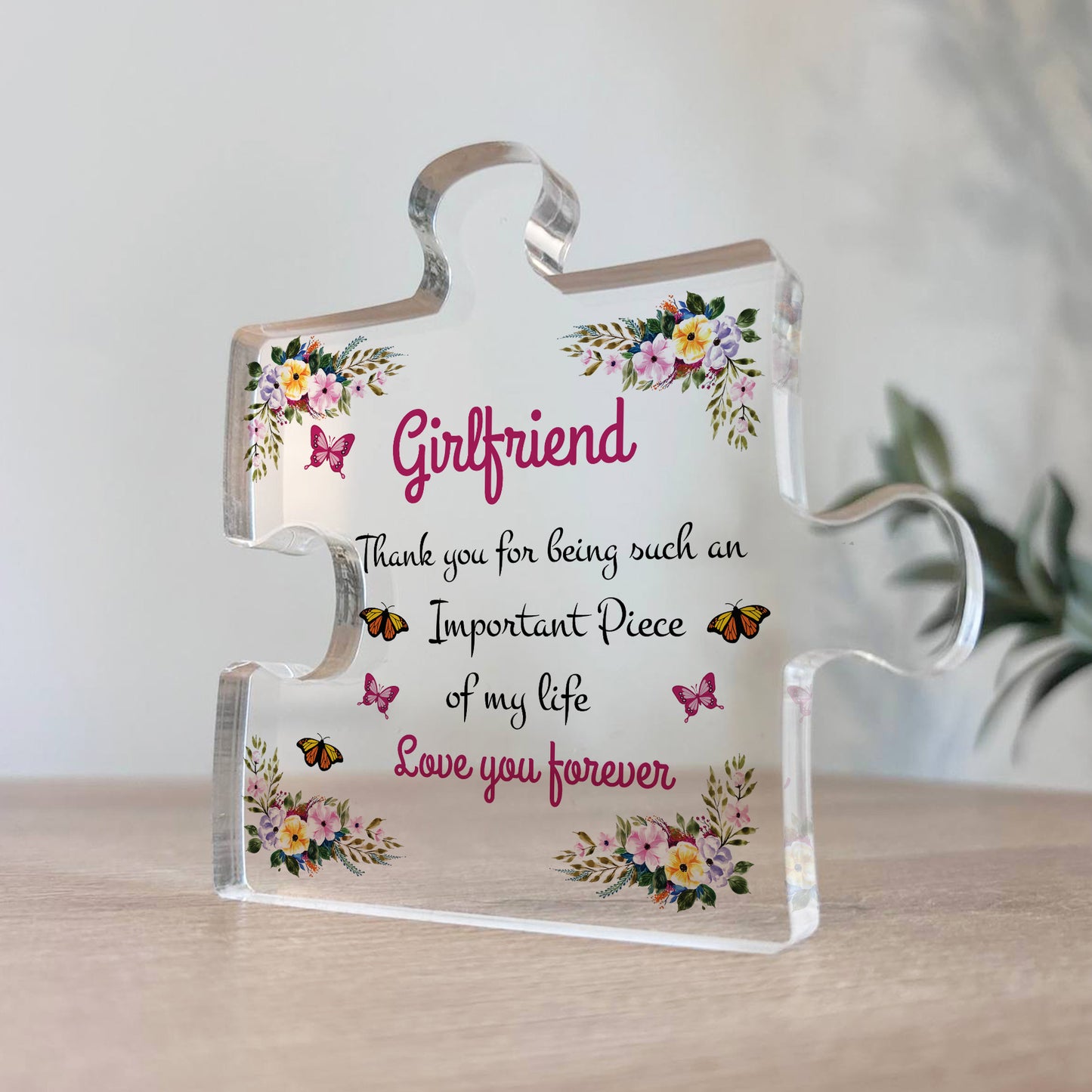 Girlfriend Birthday Gifts Standing Plaque Keepsake Christmas