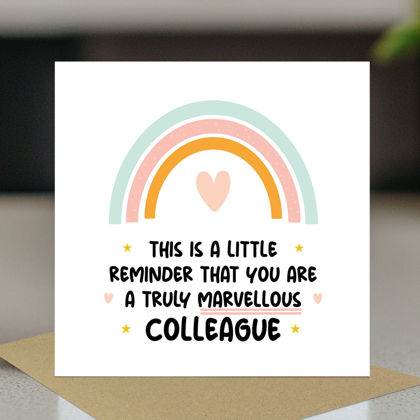 Thank You Card For Colleague New Job Gift Leaving Card