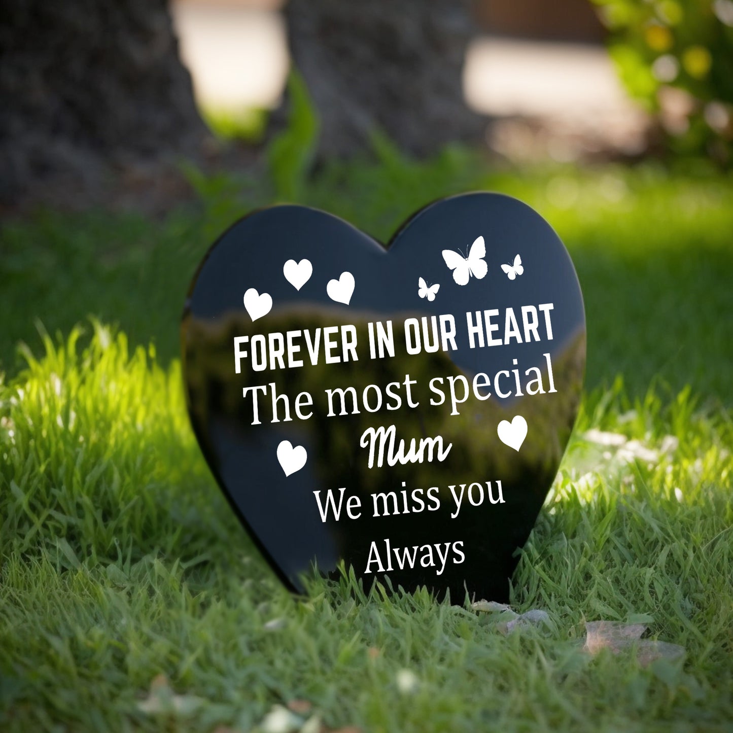 Mum Memorial Stake In Loving Memory of Mum Grave Marker